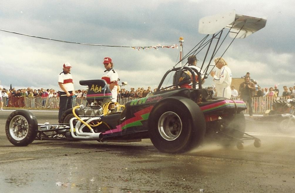 1991 Peter Hug purchased Tony's Model T after the May race at Hockenheim this is at one of his first races at Giebelstadt that year.