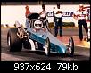 Second race with a new race car, Undercover dragster at a  div2 event Gainesville march 1998